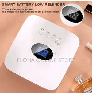 Rechargeable Cordless LED Nail Lamp