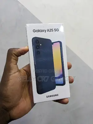 New Samsung Galaxy A25 128 GB Black