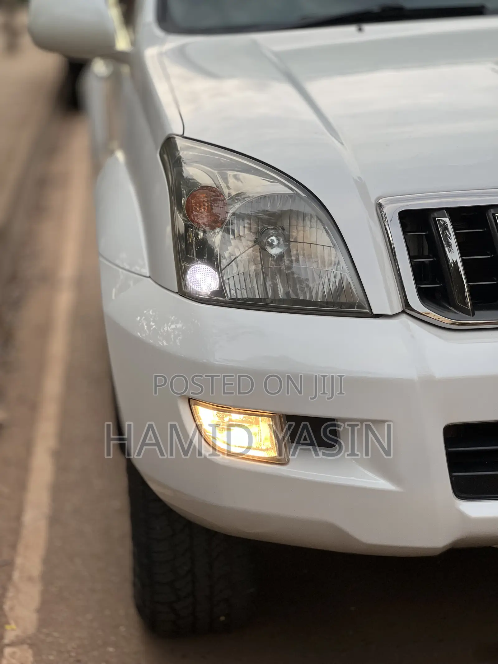 Toyota Land Cruiser Prado 2008 White