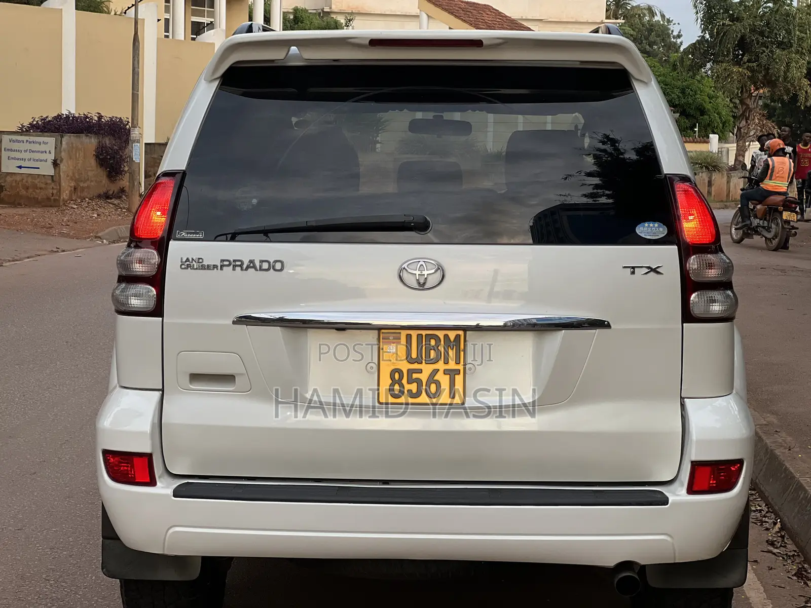 Toyota Land Cruiser Prado 2008 White