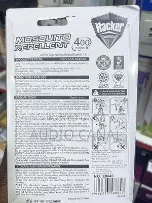 Hacker Warrior Mosquito Repellent