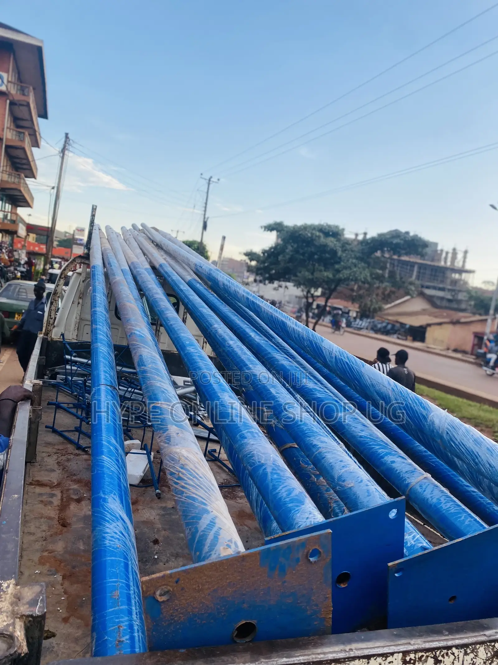 Blues 6,7metre Solar Poles