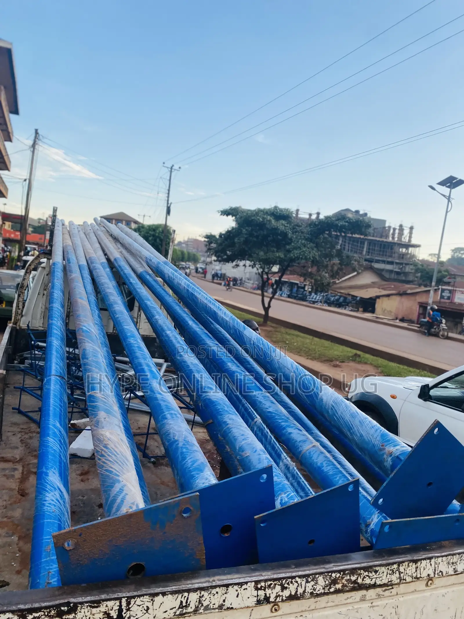 Blues 6,7metre Solar Poles