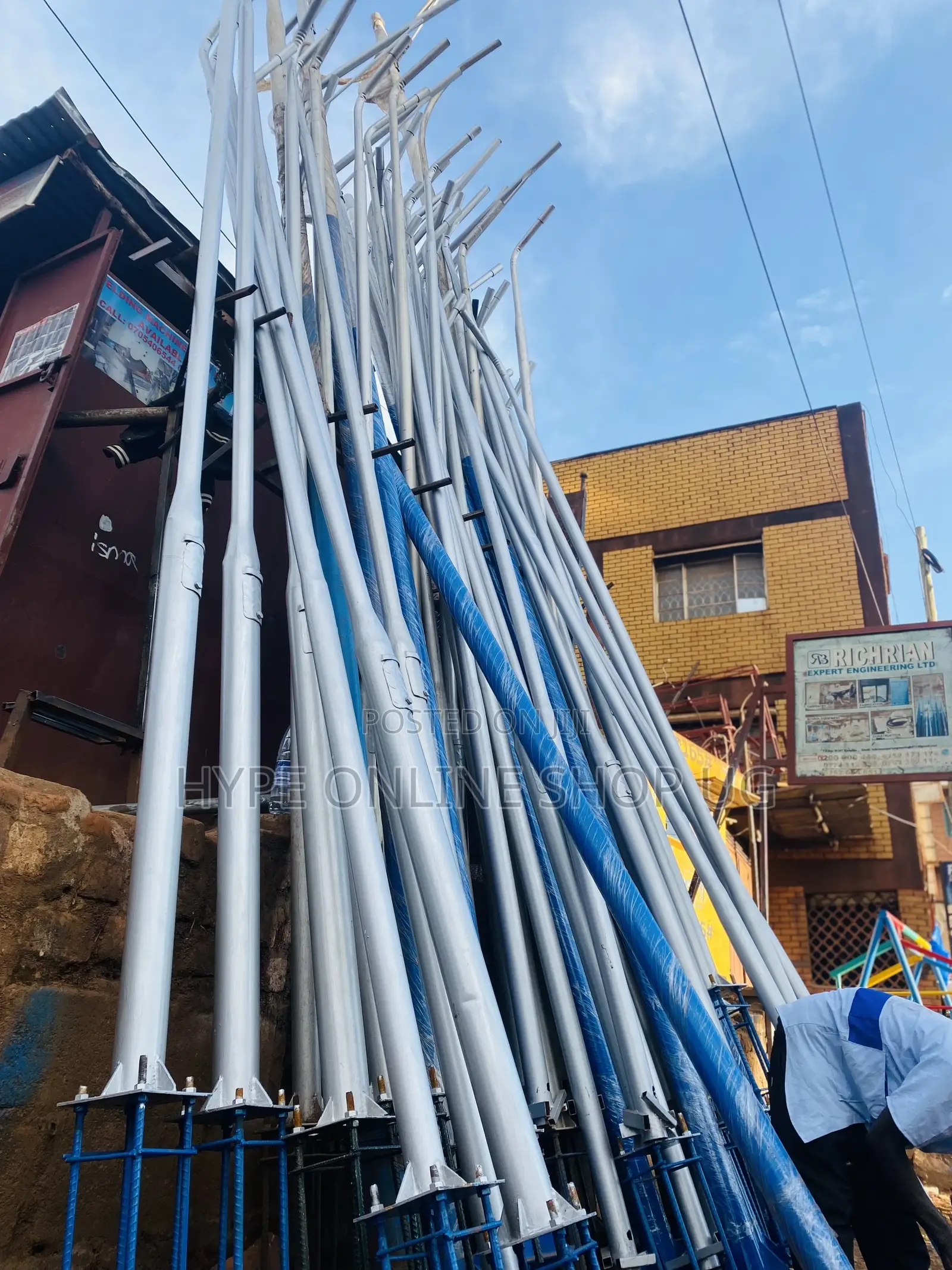 7metres Solar Lights Poles