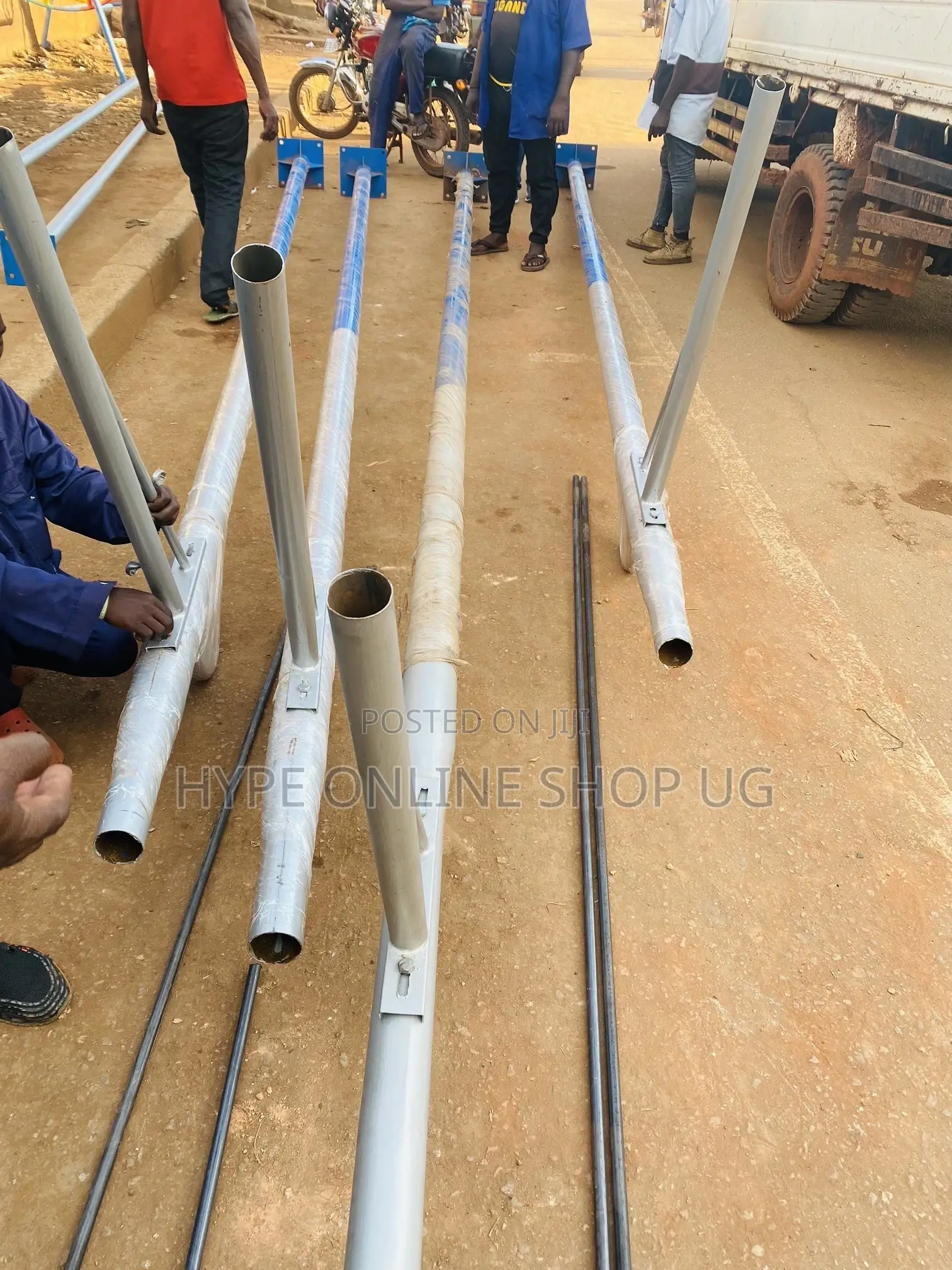 Concrete 6,7 Meters Solar Light Poles Ug