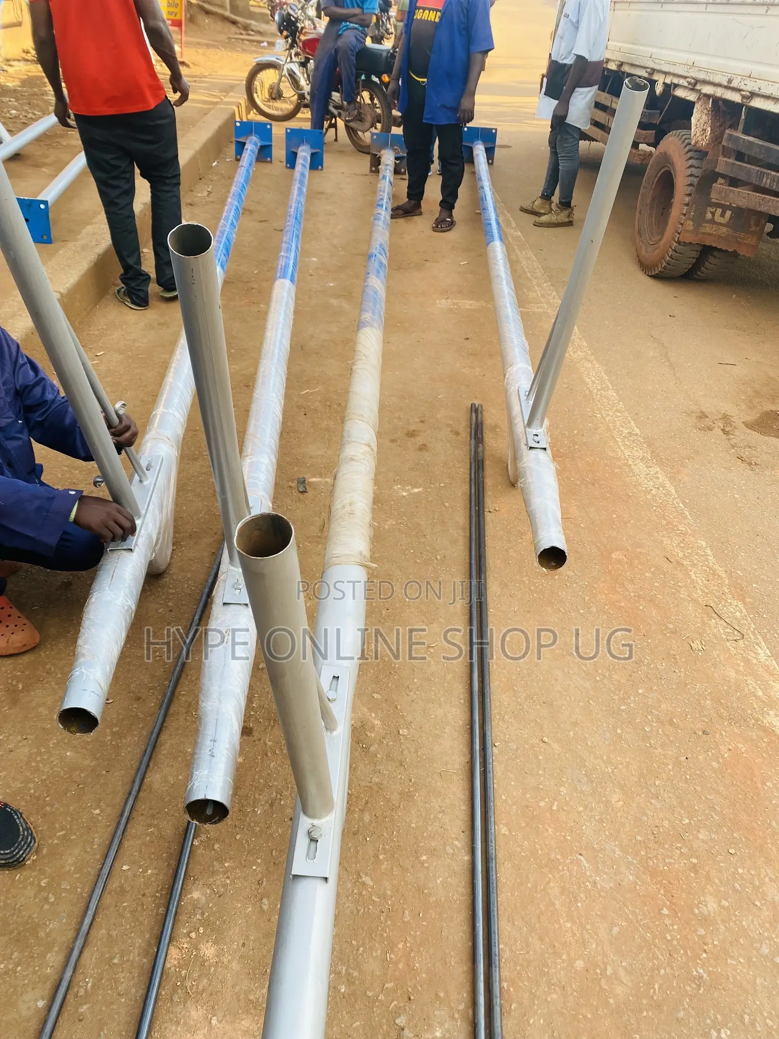 Concrete 6,7 Meters Solar Light Poles Ug