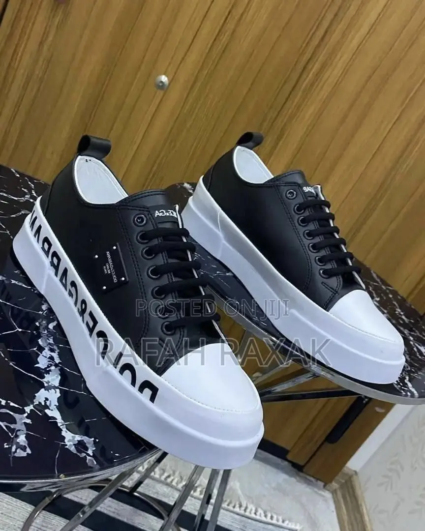 Original Men’S Black White Classy Dolce Gabbana Sneakers