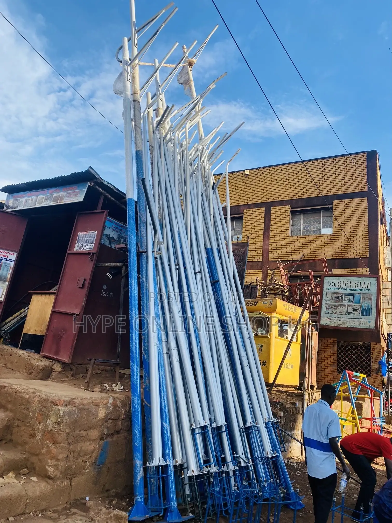 5meter Standard Solar Light Poles