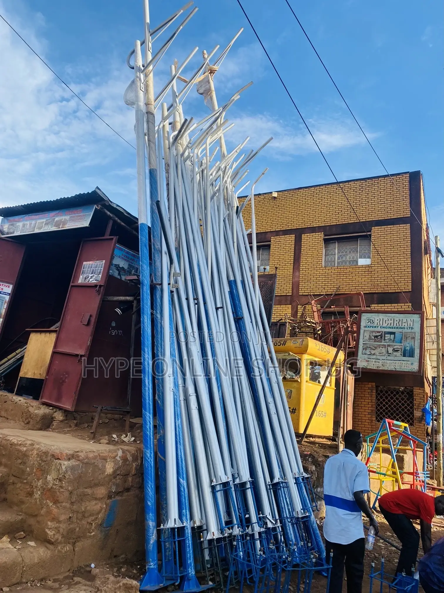 5meter Standard Solar Light Poles
