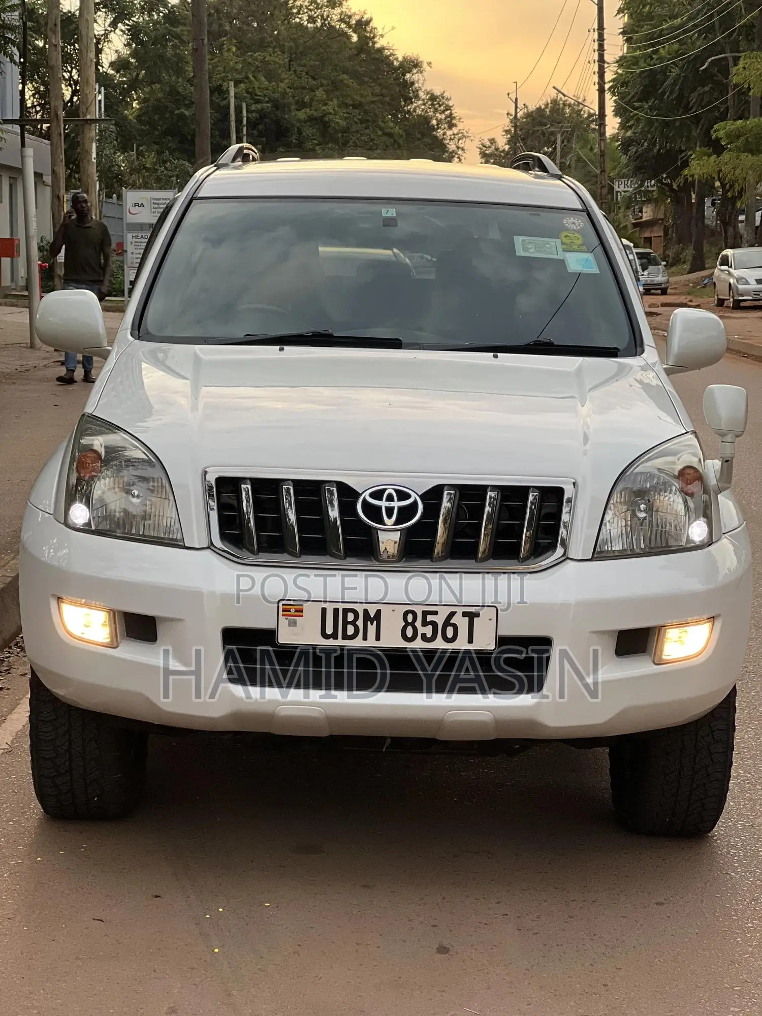 Toyota Land Cruiser Prado 2008 White