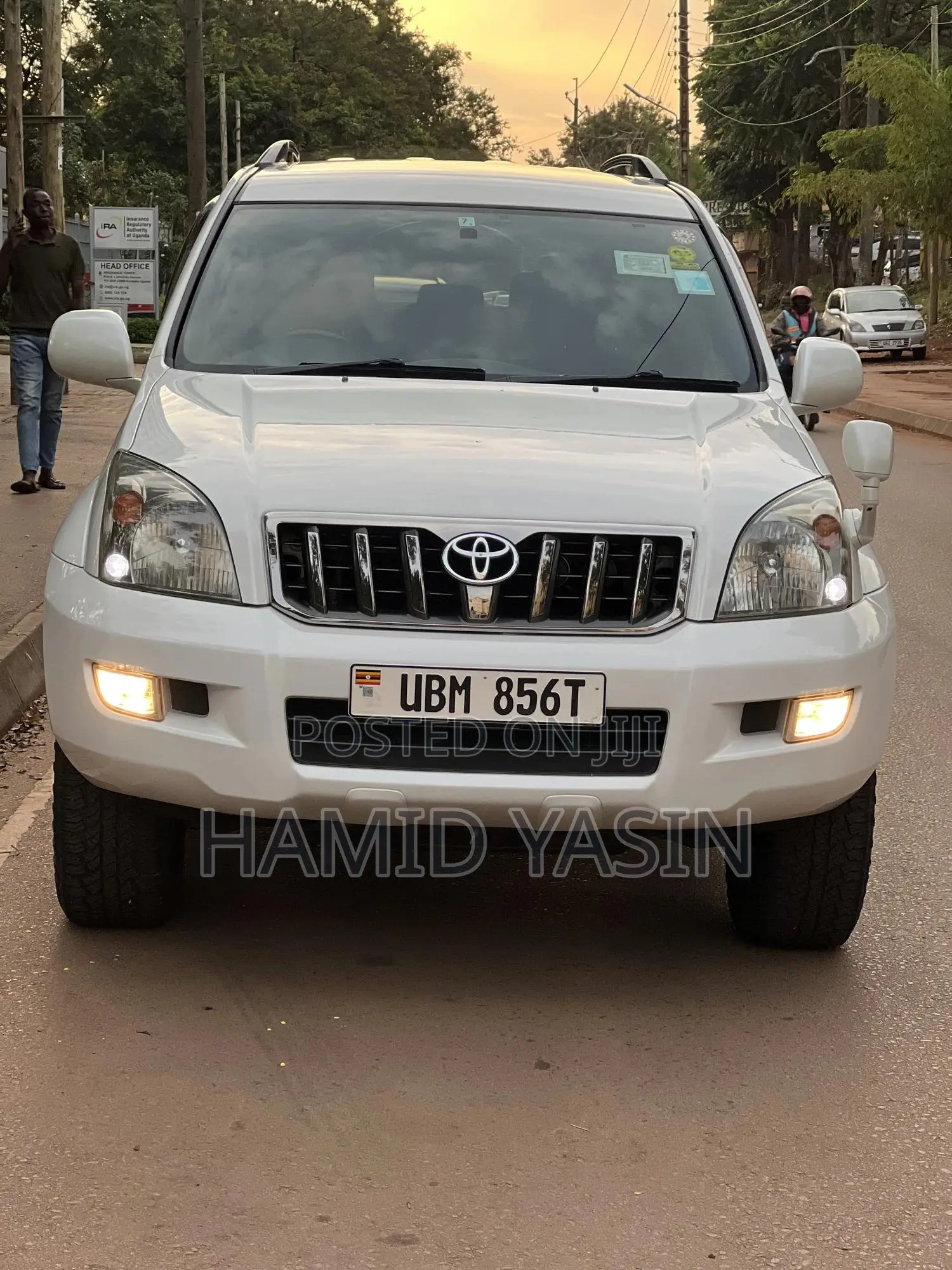 Toyota Land Cruiser Prado 2008 White