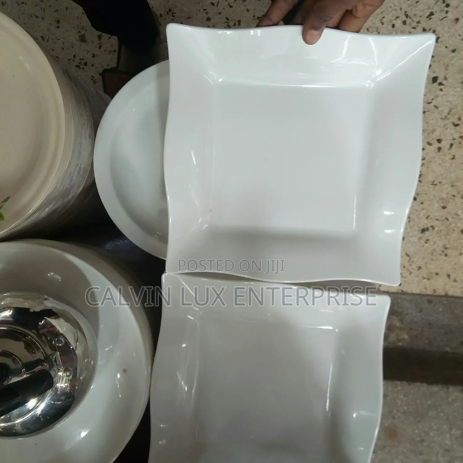Square Melamine Plates