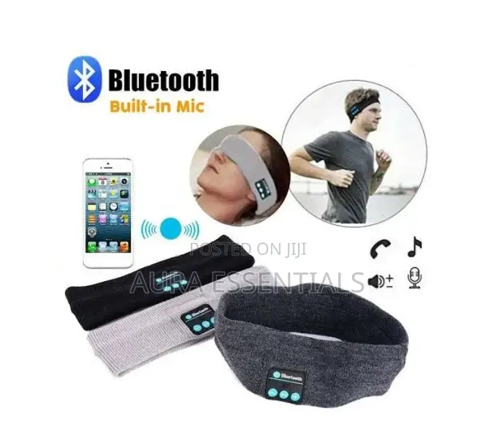 Wireless Bluetooth Sports Headband Music Sleep Headphones