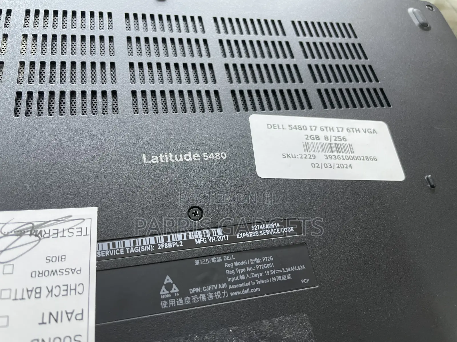 Laptop Dell Latitude 14 5480 8GB Intel Core I7 SSD 256GB