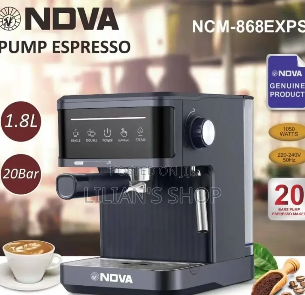 Nova Household Espresso Steam Coffee Maker