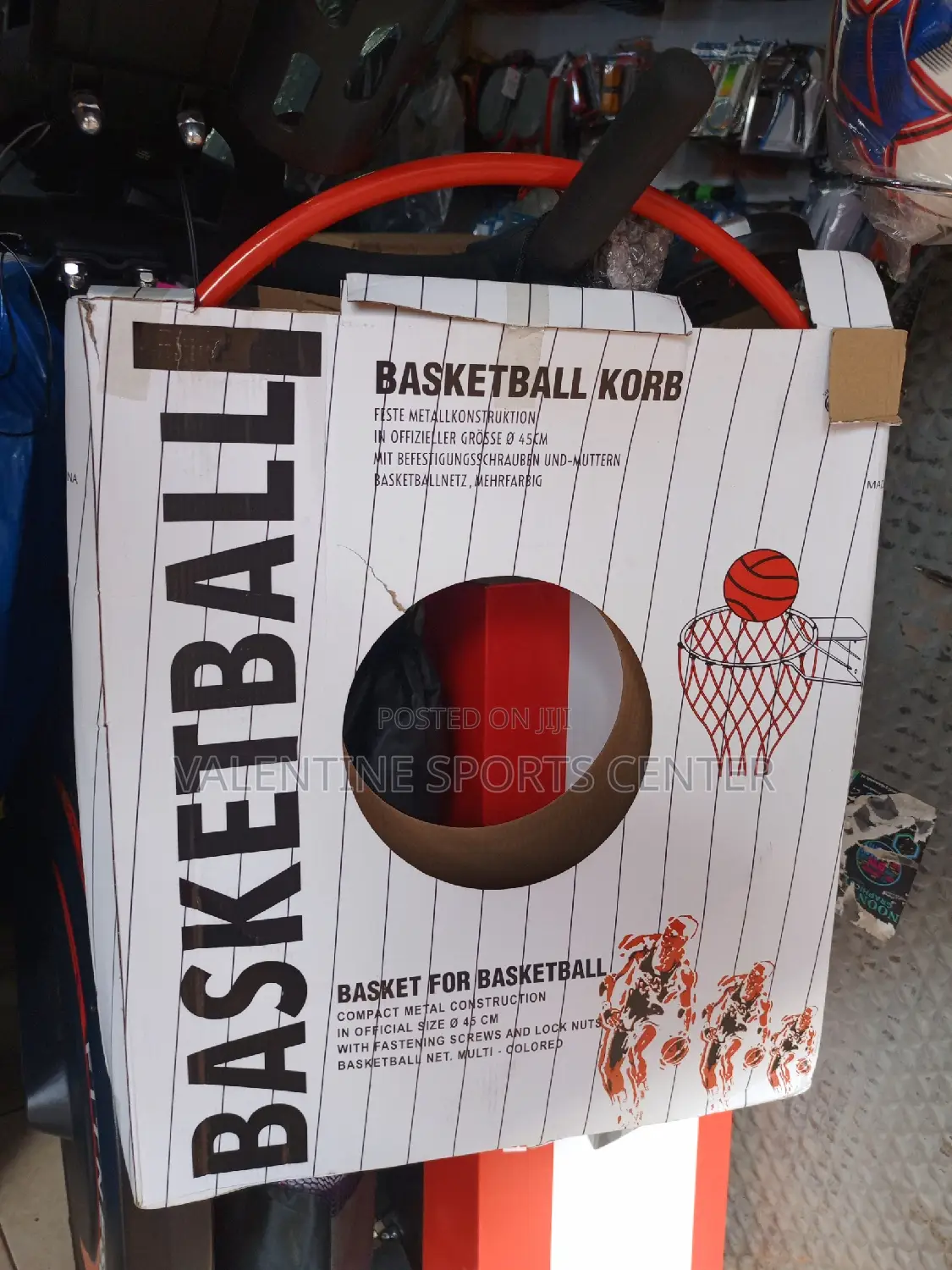 Basketball Ring With Net Original Material