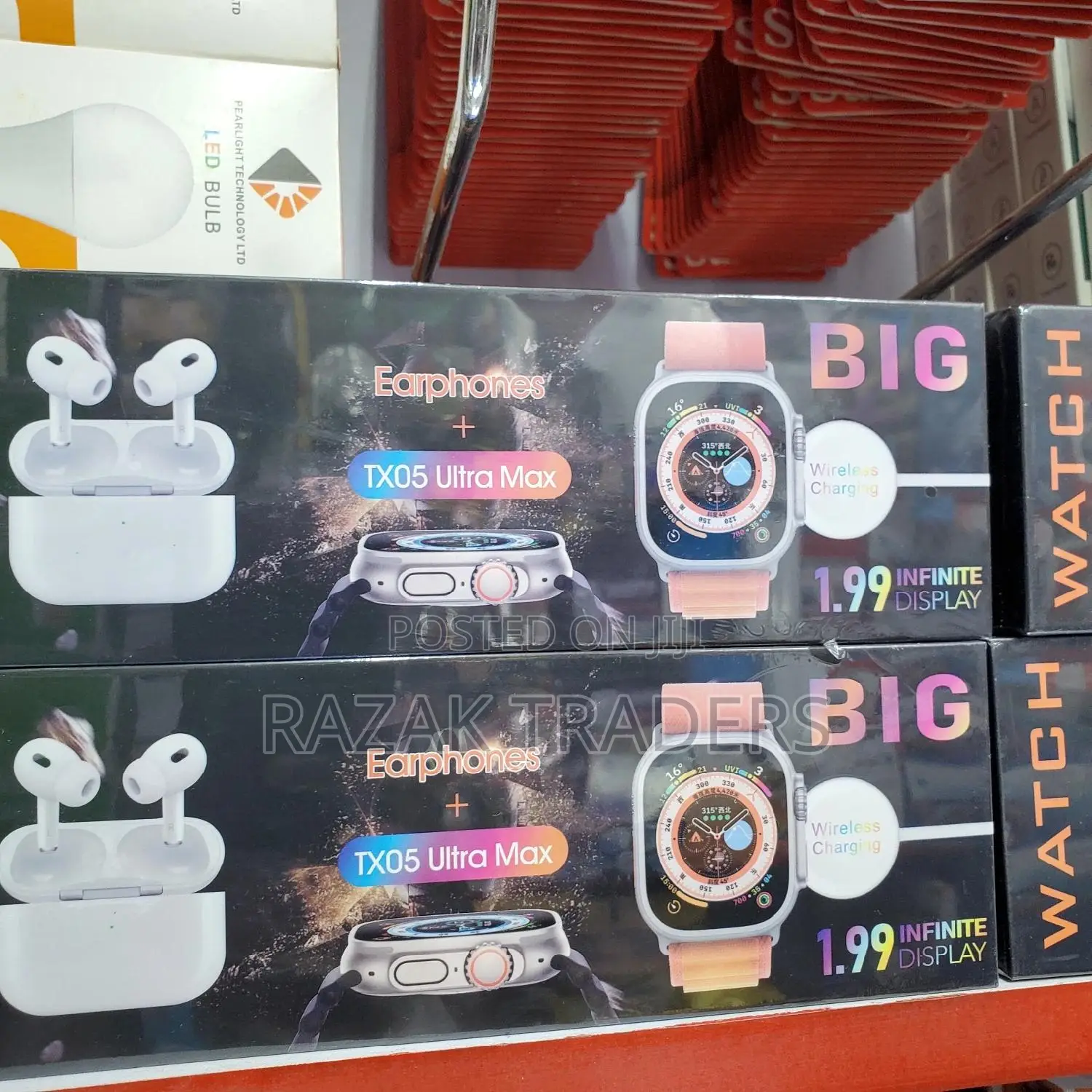 TX05 Ultra Max Smart Watch With Earphones