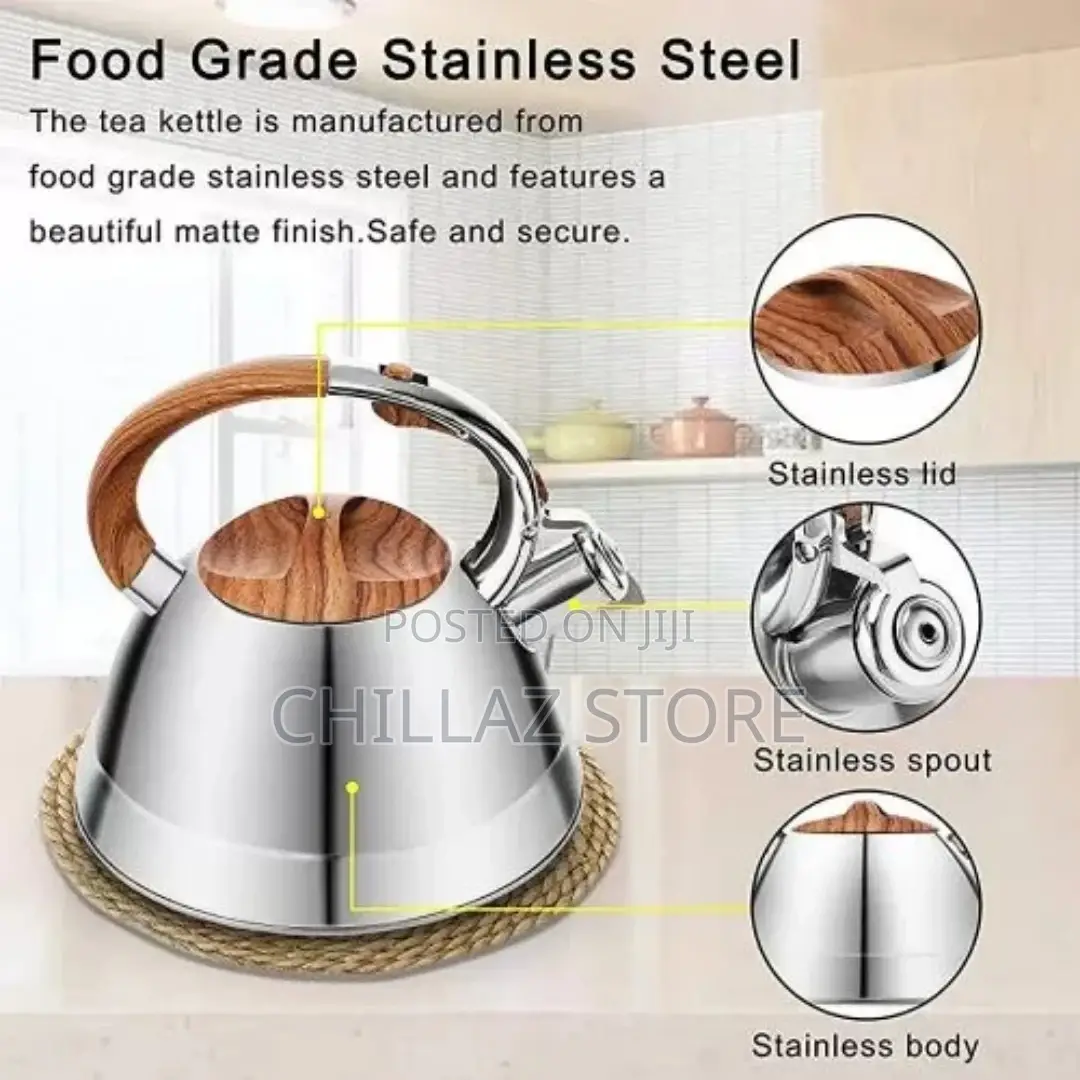 Kaisa Villa 3L Stovetop Teapot Stainless Steel