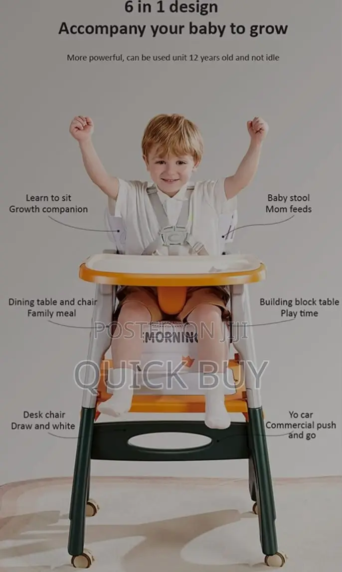 New Multifunctional Children's Dining Table and Chairs