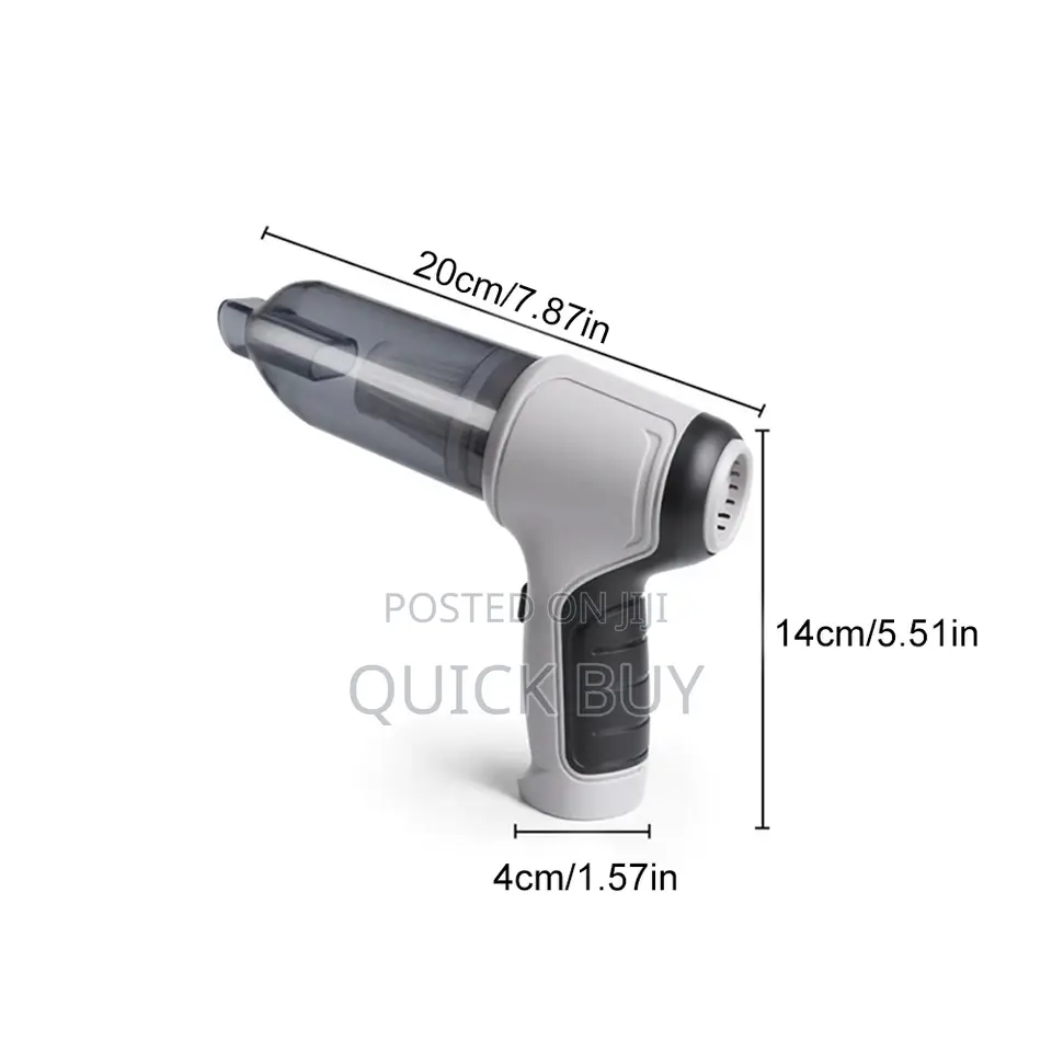 3in1 Rechargeable Handheld Portable Car Vacuum Cleaner