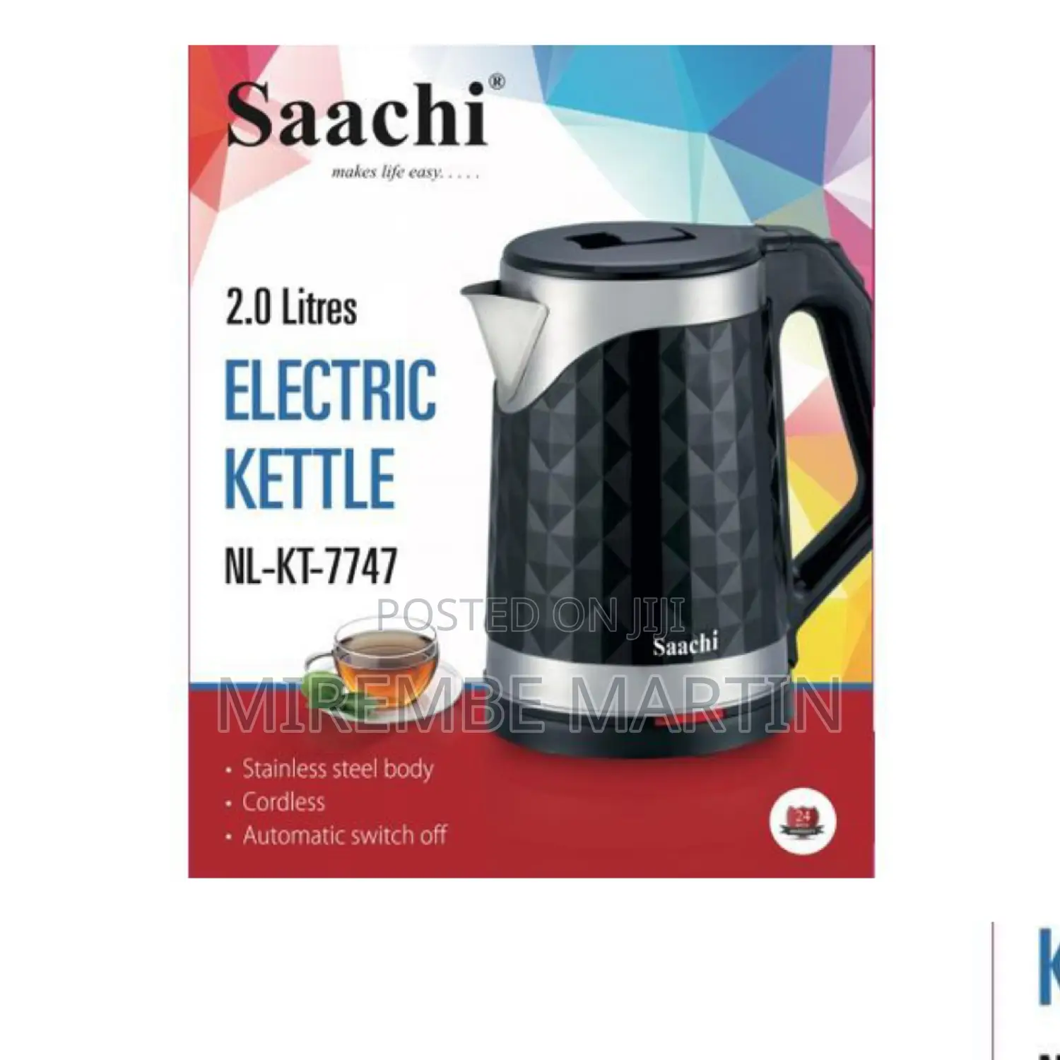 Saachi Electric Kettle.
