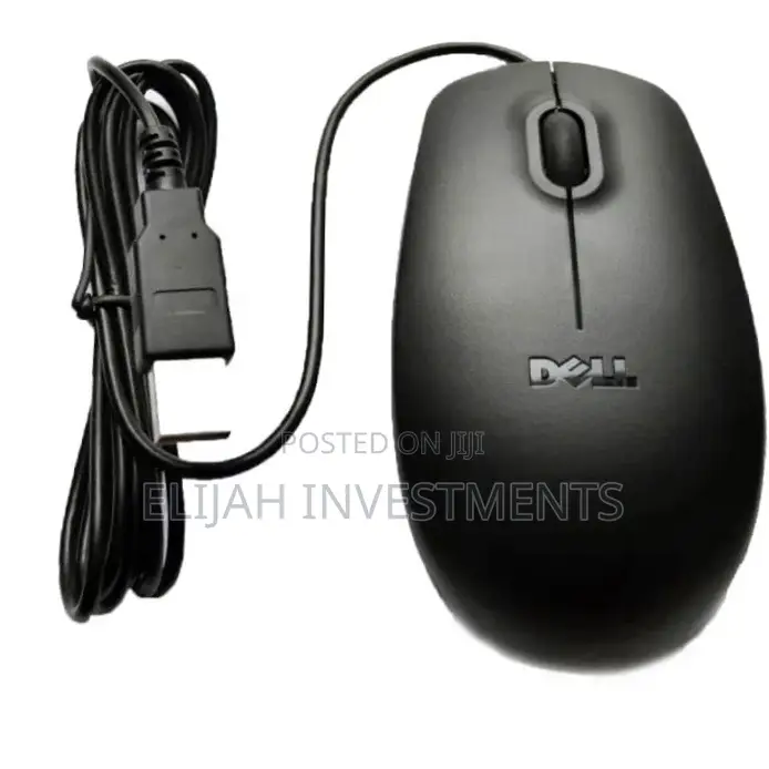 Dell Optical USB Wired Mouse for PC and Laptops