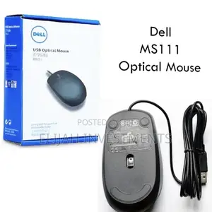 Dell Optical USB Wired Mouse for PC and Laptops
