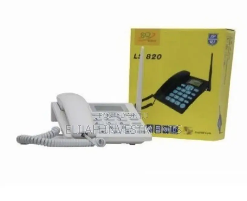 SQ Mobile Dual Sim GSM Wireless Landline Desktop Phone