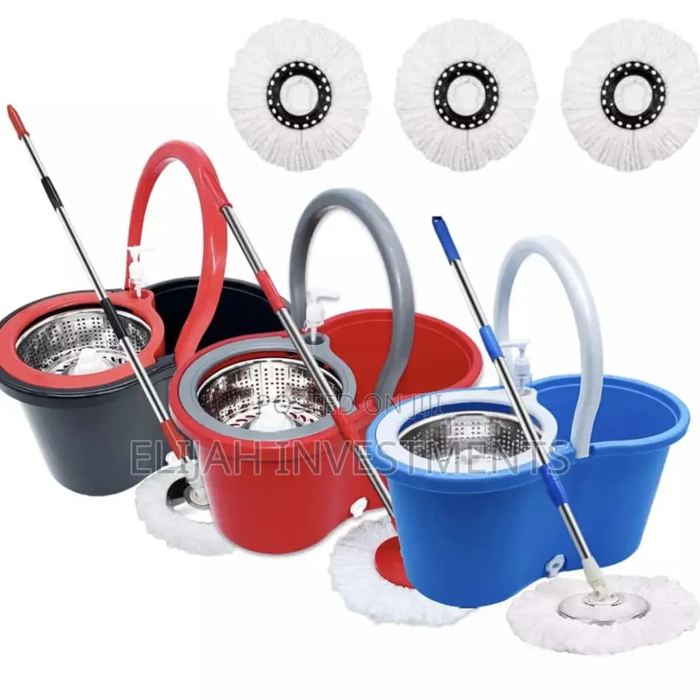360 Degree Spin Mopper With a Bucket