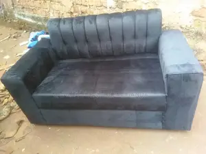 2 Seater Sofa Seat in Black Color