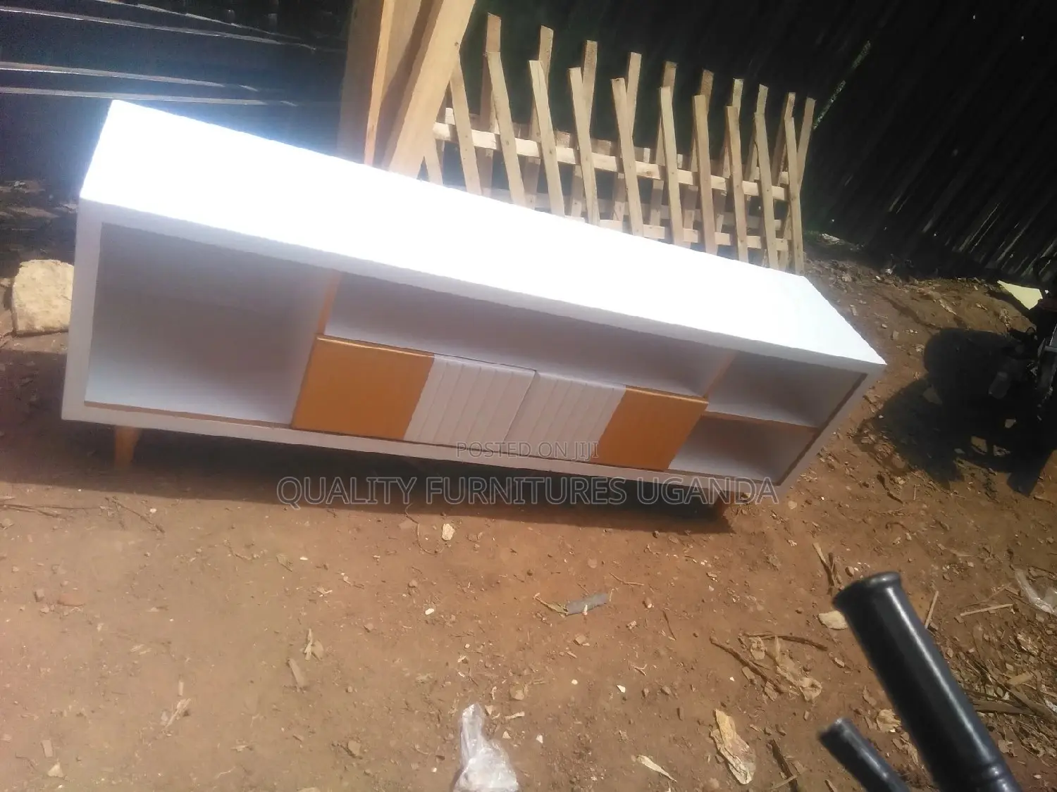 T.V Stand in White Color