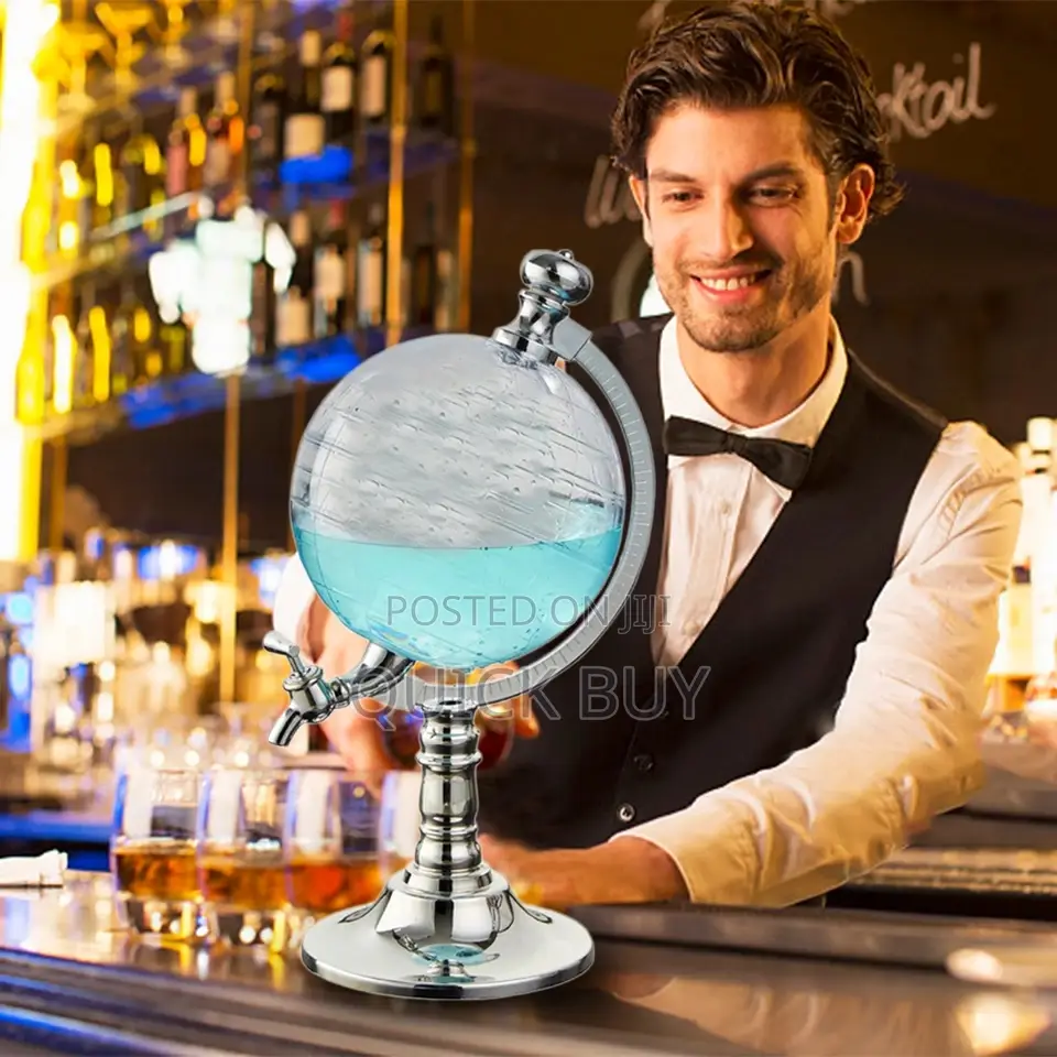 Globe Whisky Dispenser and Other Drinks