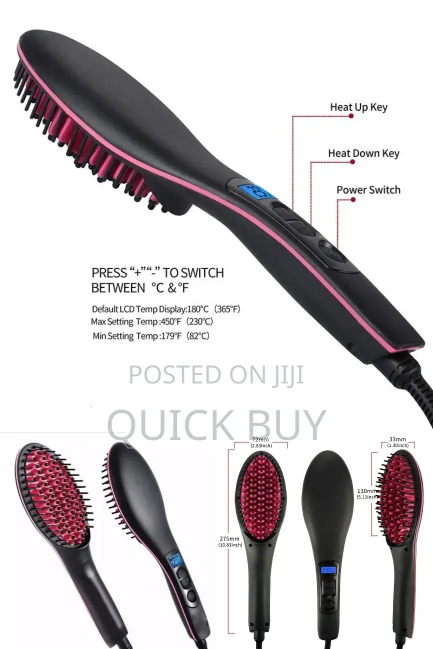 Ceramic Electric Hair Straightener and Hair Styling Tool