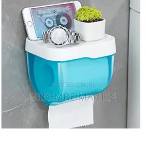 Waterproof Toilet Paper Roll Holder.