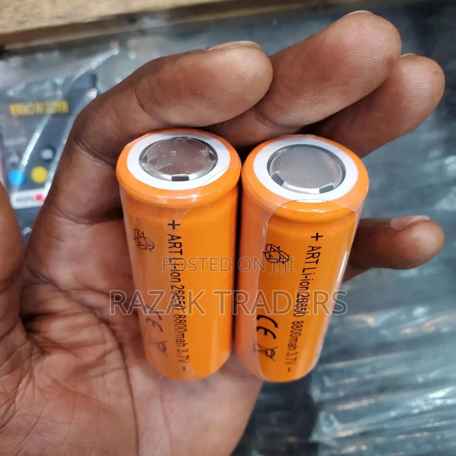 Li-Ion Battery Cell for 26650 Lithium Battery 3.7V 8000mah