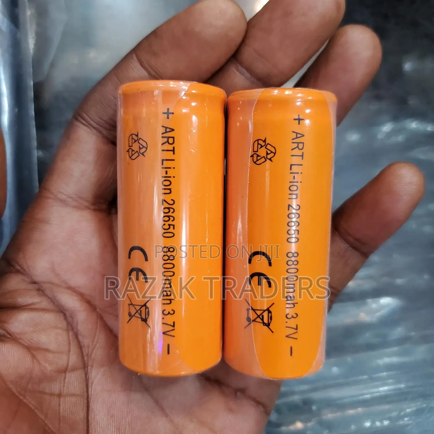 Li-Ion Battery Cell for 26650 Lithium Battery 3.7V 8000mah