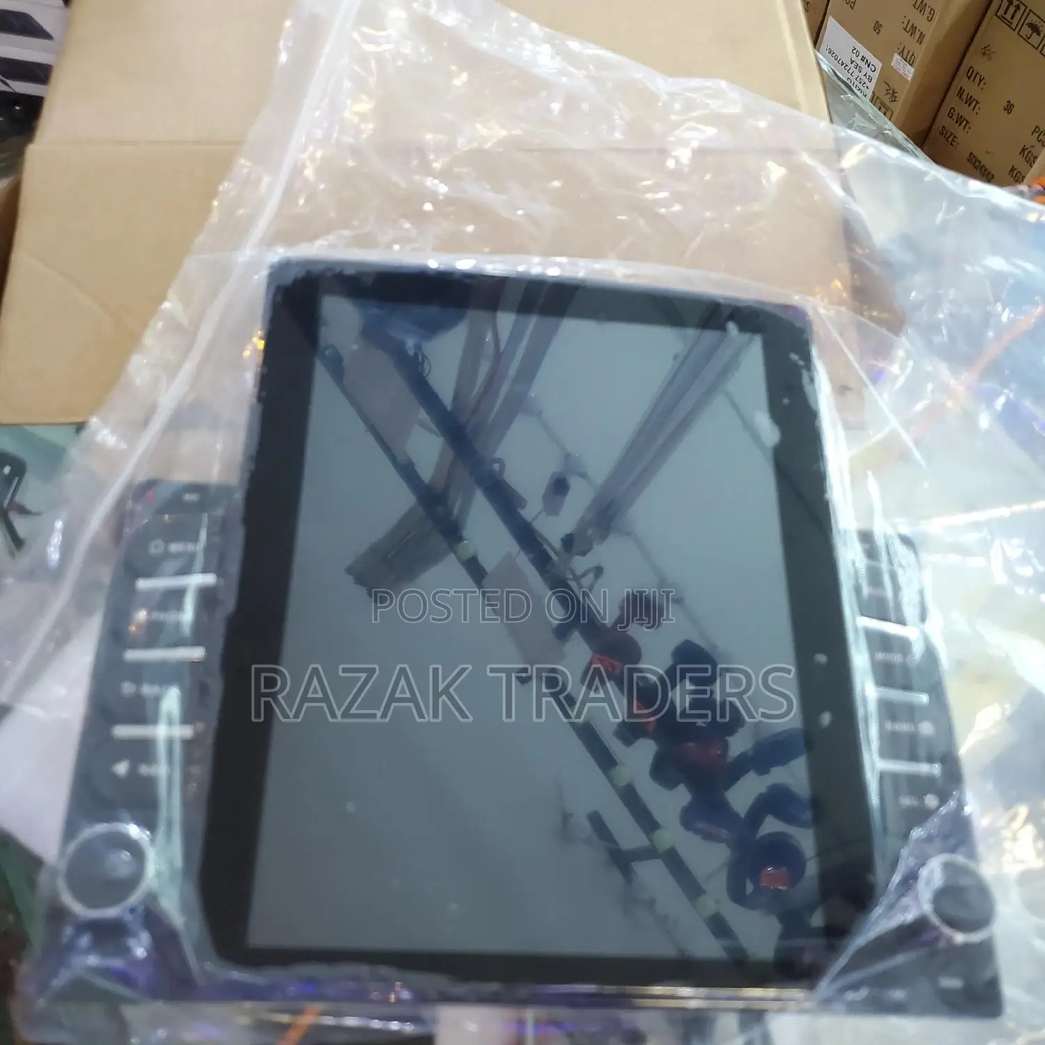 Car Radio With Vertical Touch Screen