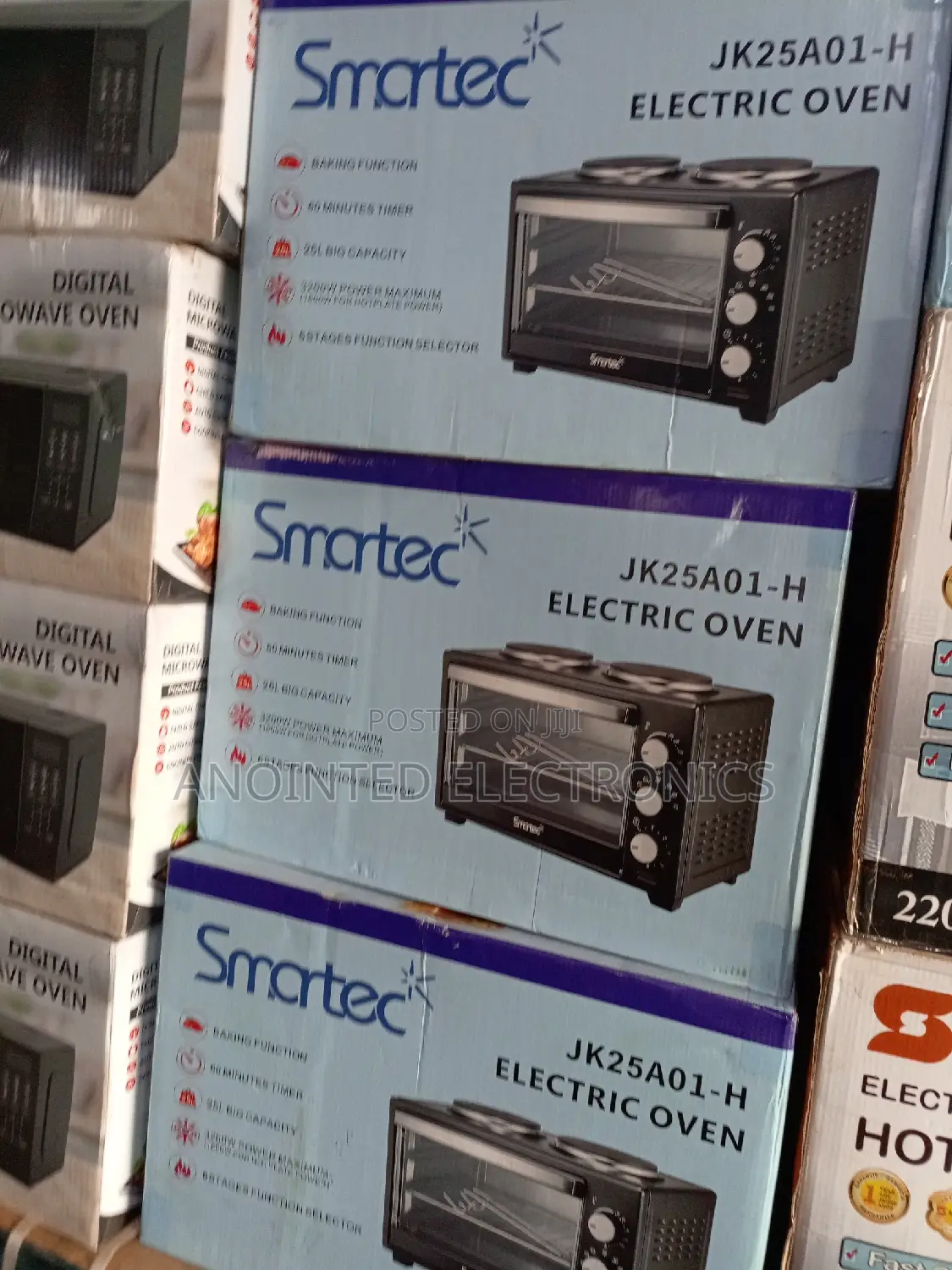 Smartc Microwave 25L With a Hotplate