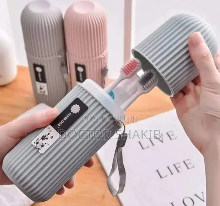 Portable Cute Travel Toothbrush and Paste Holder