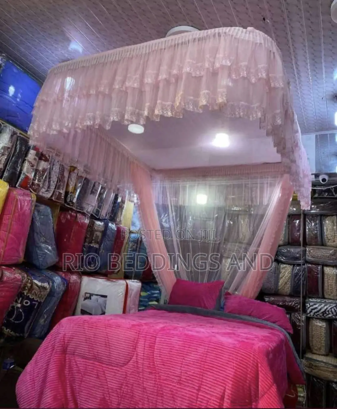 Wall Mount Mosquito Net King Size