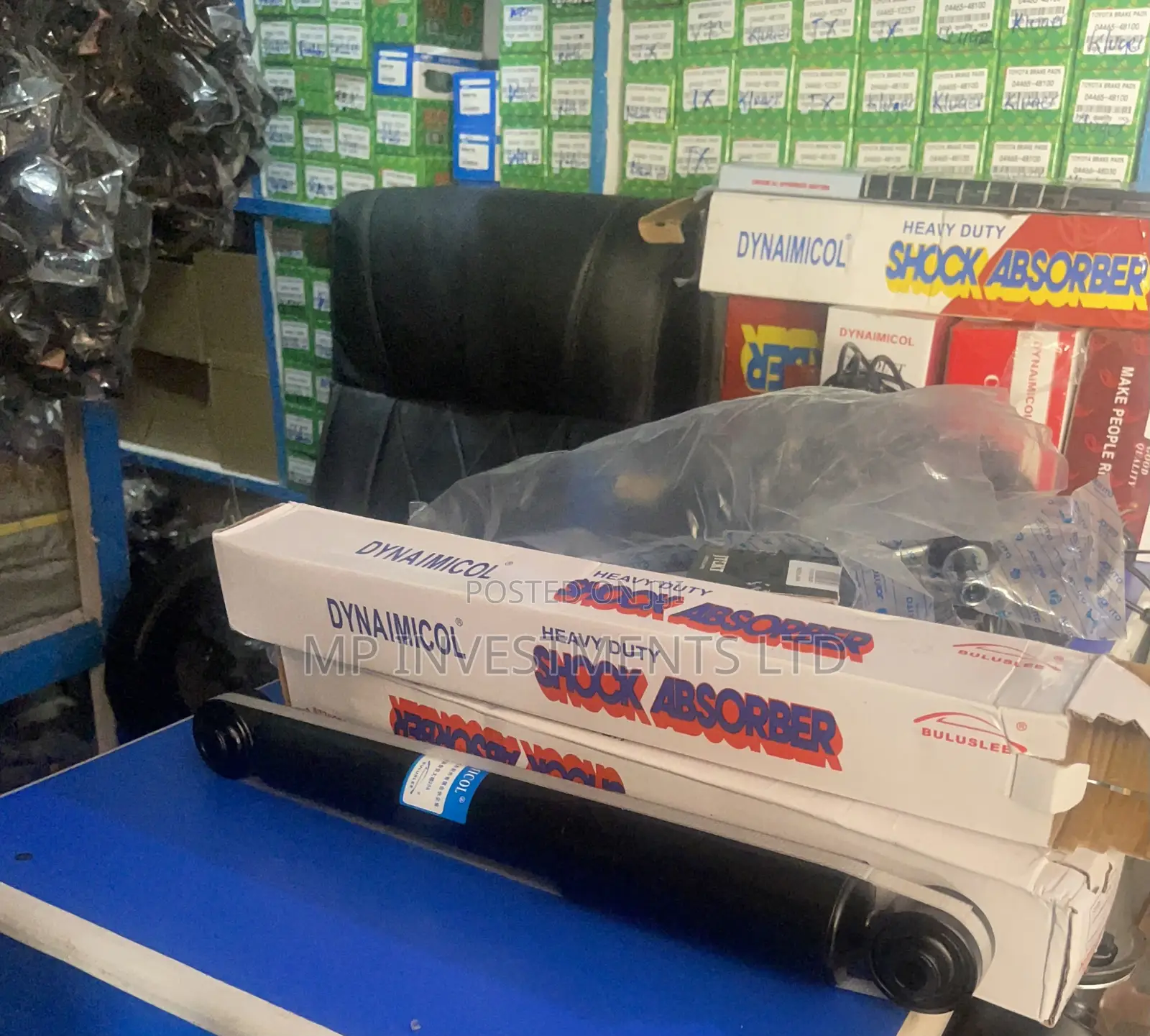 Rear Shock Absorbers - Vanguard, RAV4