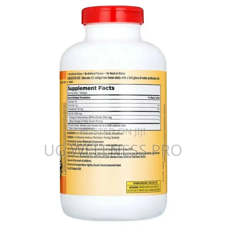 Kirkland Signature Concentrated Fish Oil 1000 Mg - 400 Softg
