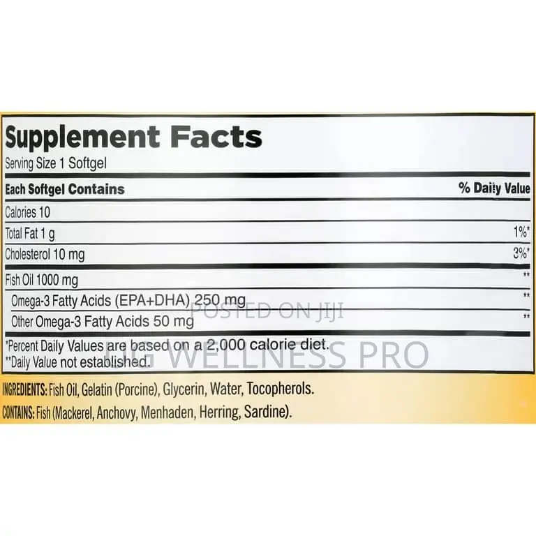 Kirkland Signature Concentrated Fish Oil 1000 Mg - 400 Softg