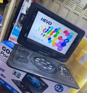 Photo - Brand New Portable DVD Player With Led Screen 13.9