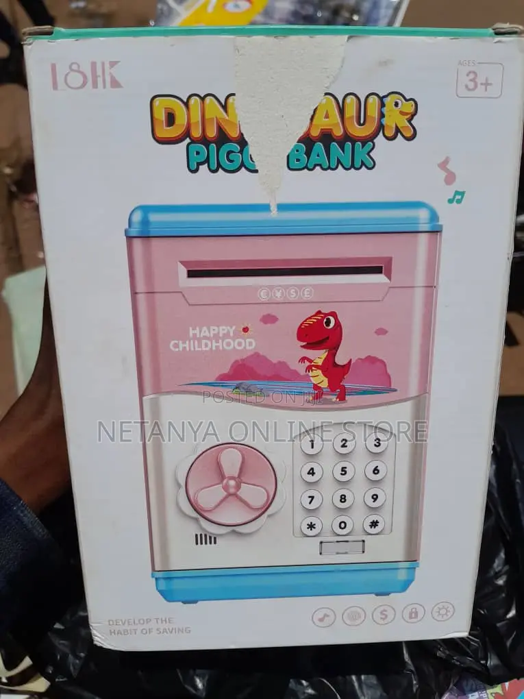 Finger Print Saving (Piggy) Bank