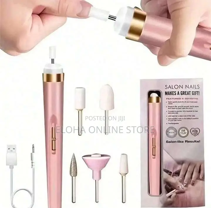 Kit,Portable Nail Grinding Polisher With Light