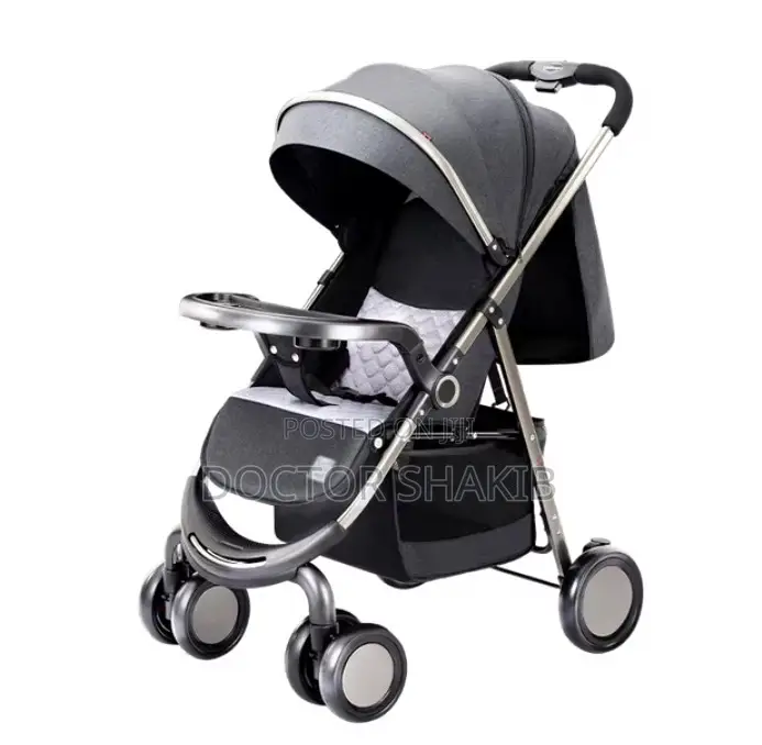 Newborn Light Folding Baby Stroller With A Dinner