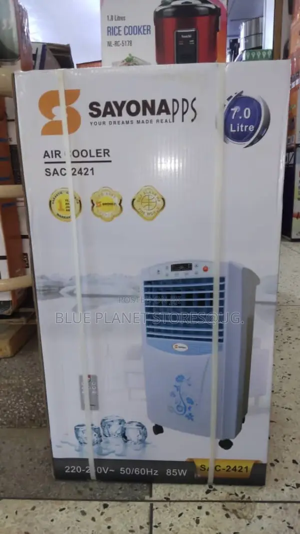 SAYONA 7.0litre Air Coolers With a Remote \\ 85w \\ SAC-2421