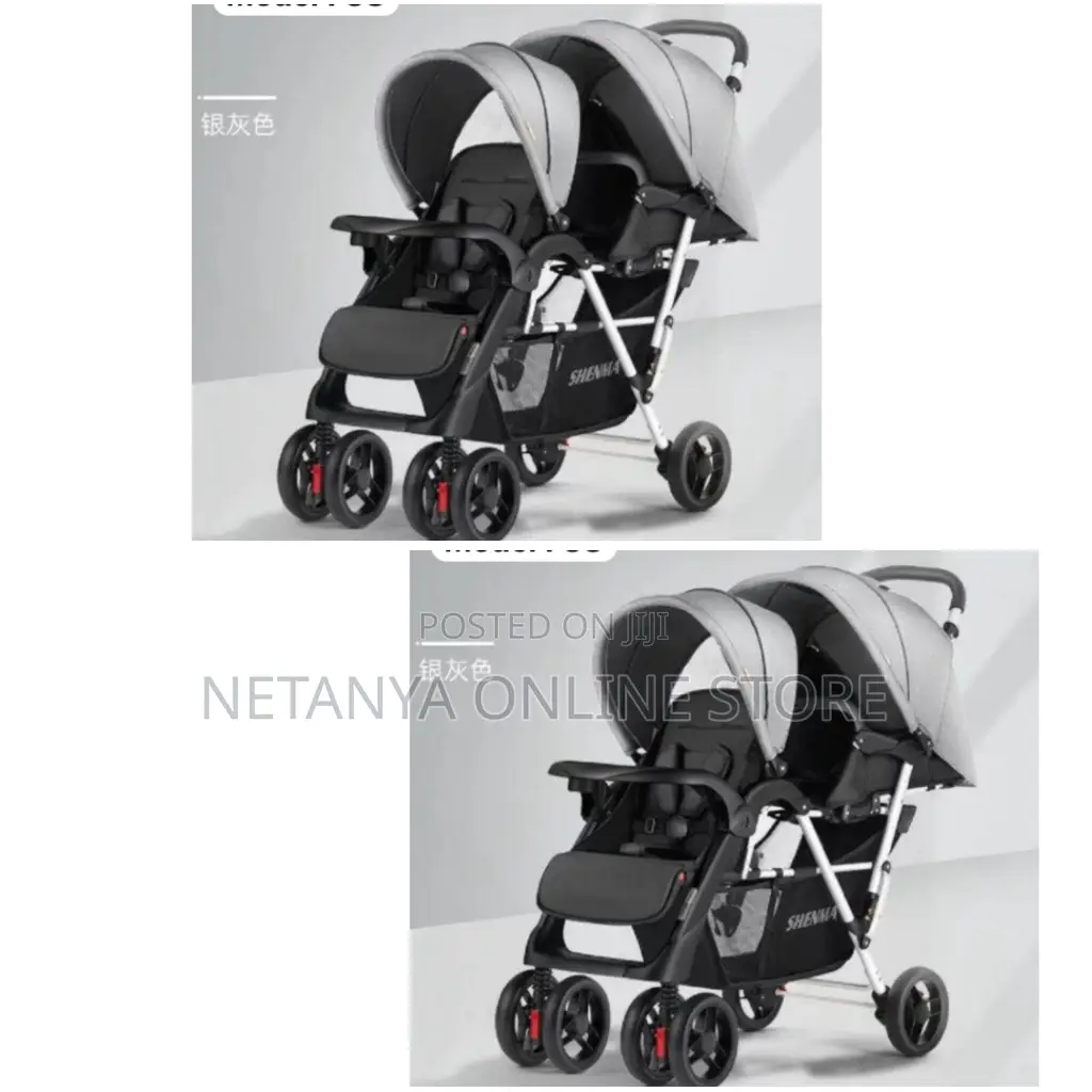 Big Size Foldable Baby Twin Stroller