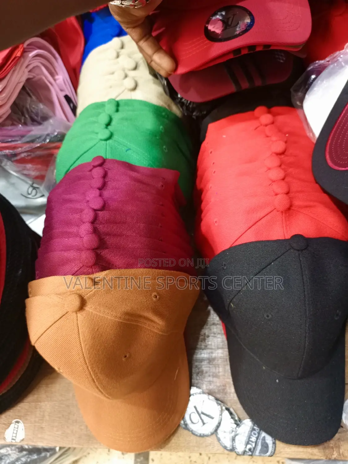Caps Original Material All Different Colors